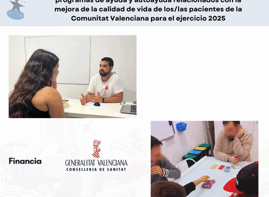 APROBADA LA SUBVENCIÓN DE AYUDA MUTUA Y AUTOAYUDA DE LA CONSELLERIA DE SANIDAD A BENEFICIO DE ASPALI